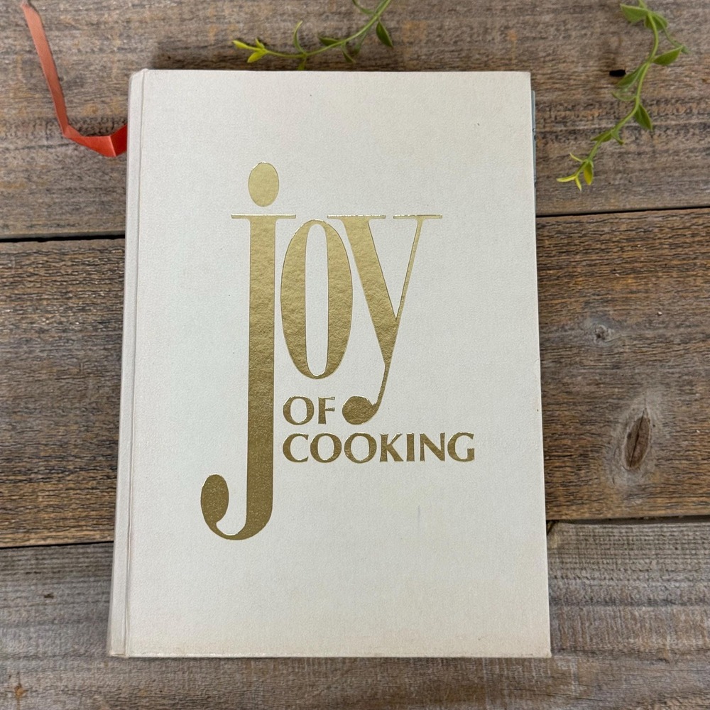 Vintage 1984 Joy of Cooking Cookbook: White Cover, Collectible Decor